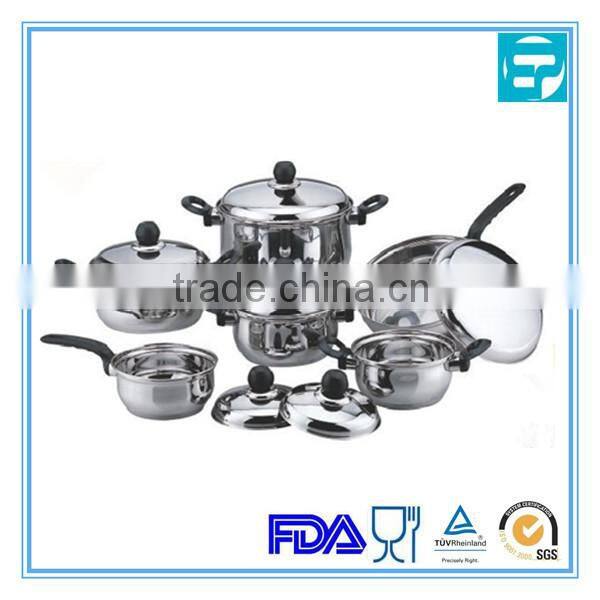 12pcs bakelite handle cookware set