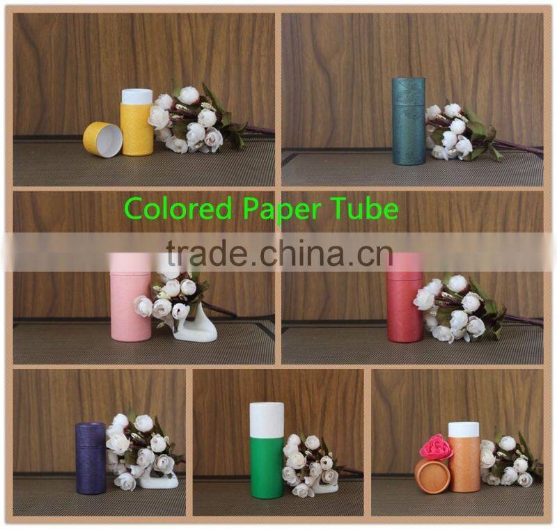 Food packaging cardboard tubes with round recycled cardboard tubes for chinese tea packaging