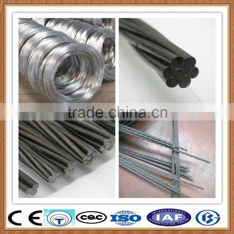 high tensile copper and single steel strand wire/ wire strand