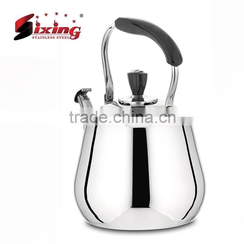Stainless Steel Whistling Kettle With Bakelite Handle