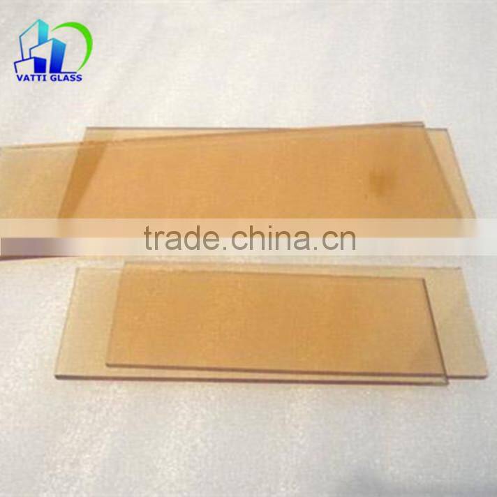 5mm fire resistant ceramic fireplace glass