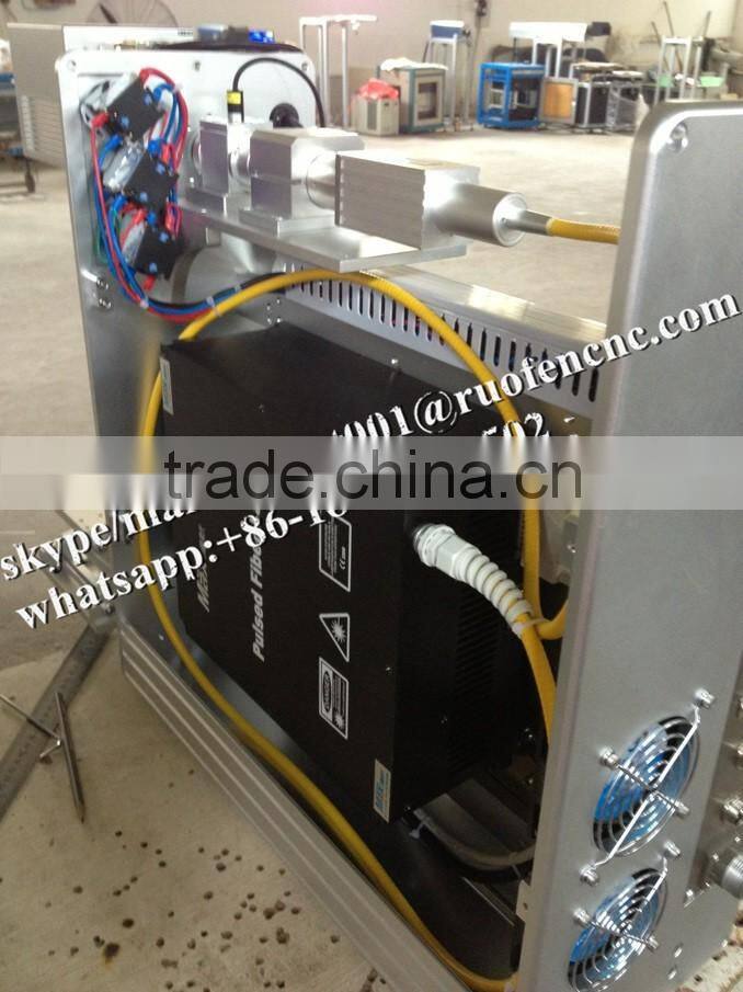 FLDJ mini 10w fiber laser marking machine for metal / pen laser marker machine