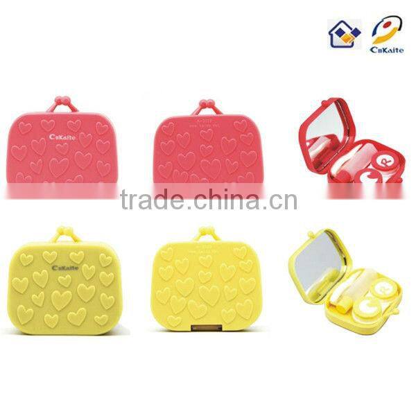 a-8029 best selling contact lense case beauty small love handbag