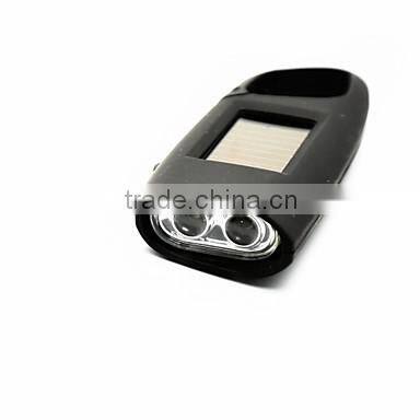 mini solar flashlight with keychains