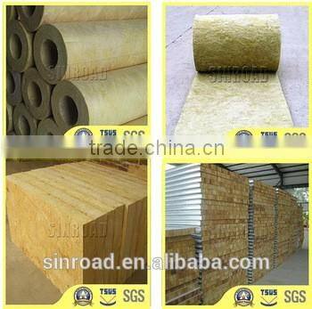Fast Delivery Torch Membrane Insulation Rockwool Pipe / Tube Wholesale Products China