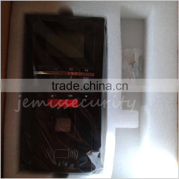 2.4'' colorful LCD screen Realand biometric rfid reader TCP/IP fingerprint card access control