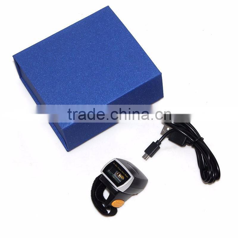 R2 2d mini bluetooth ring Anroid IOS system barcode reader