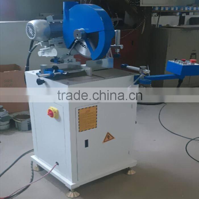 Single head plastic window and door cutting machine