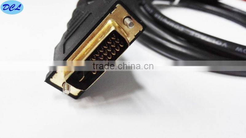 3M HDMI to DVI24+1cable with two cores