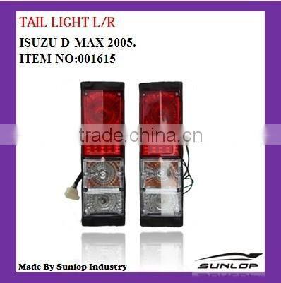 D-max spare parts tail light #0001615 tail light for d-max2002