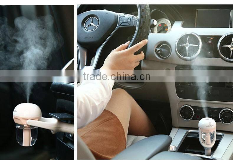 Nanum Car Mini Humidifier Aqueous Aroma Diffuser Air Freshener Atomizer Clearner