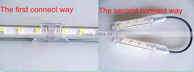 Indoor decor 20cm SMD5050 rgb color changing Aluminum sink led strip light