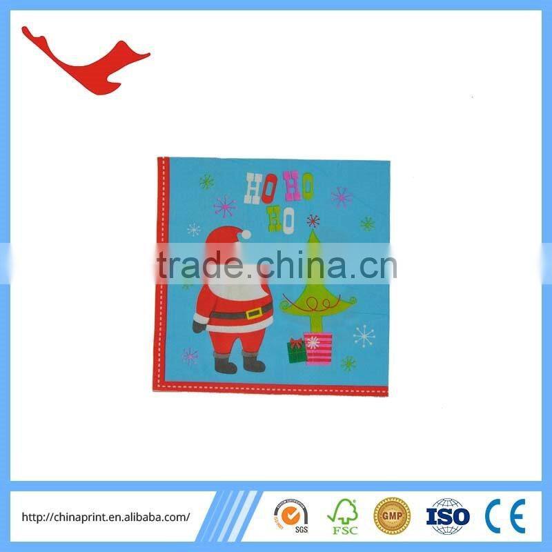 007 christmas decoration serviette tissue paper wholesale