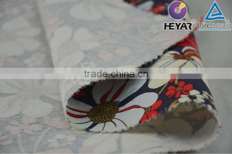 good quality brocade Fabric cotton spandex twill fabric
