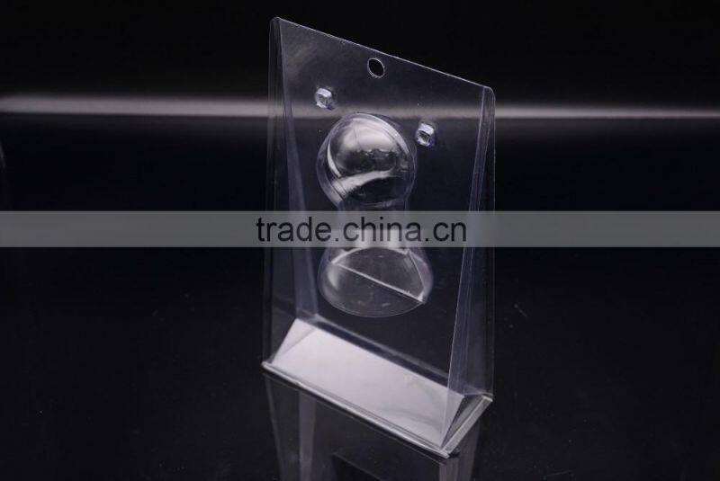 clear pvc blister pack for lip balm