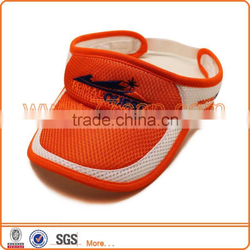 new sport visor caps custom sun visor hat for adults