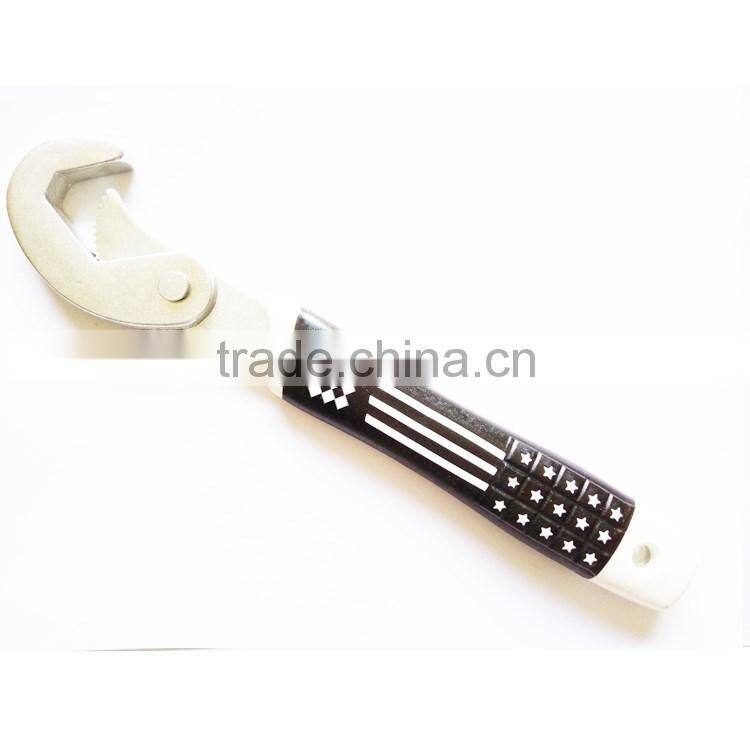 SNAP N' GRIP MULTI PURPOSE WRENCH FITS TO ALL KINDS OF SQUARE NUTS, BOLTS HEX ROUNDED OR PIPE