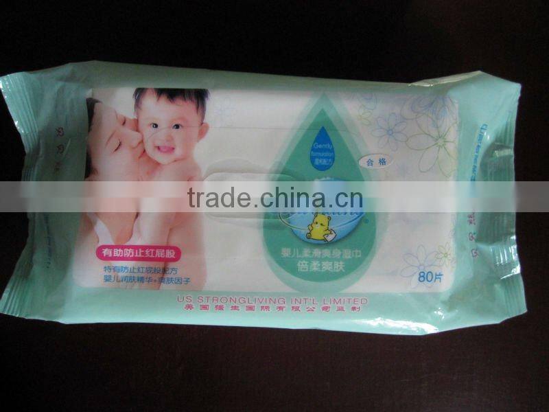 NON ALCOHOL ANTIBACTERIAL WET WIPE