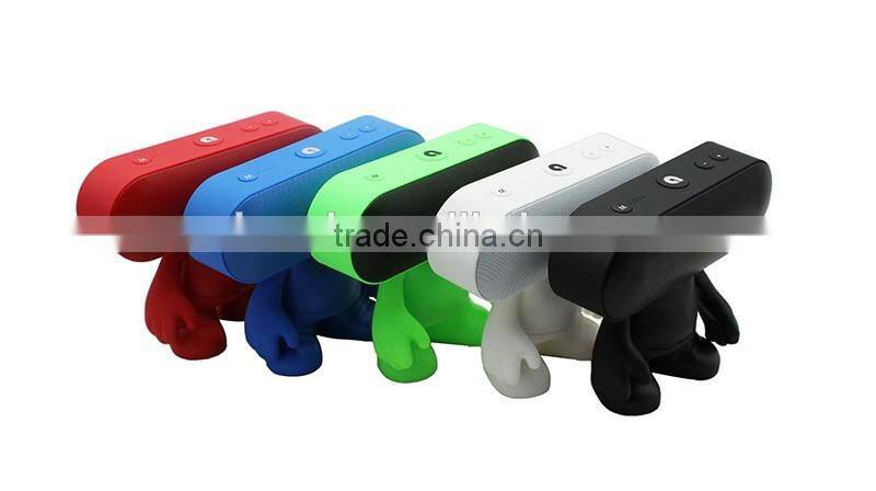 2016 New cartoon mini bluetooth wireless outdoor soundbar speaker