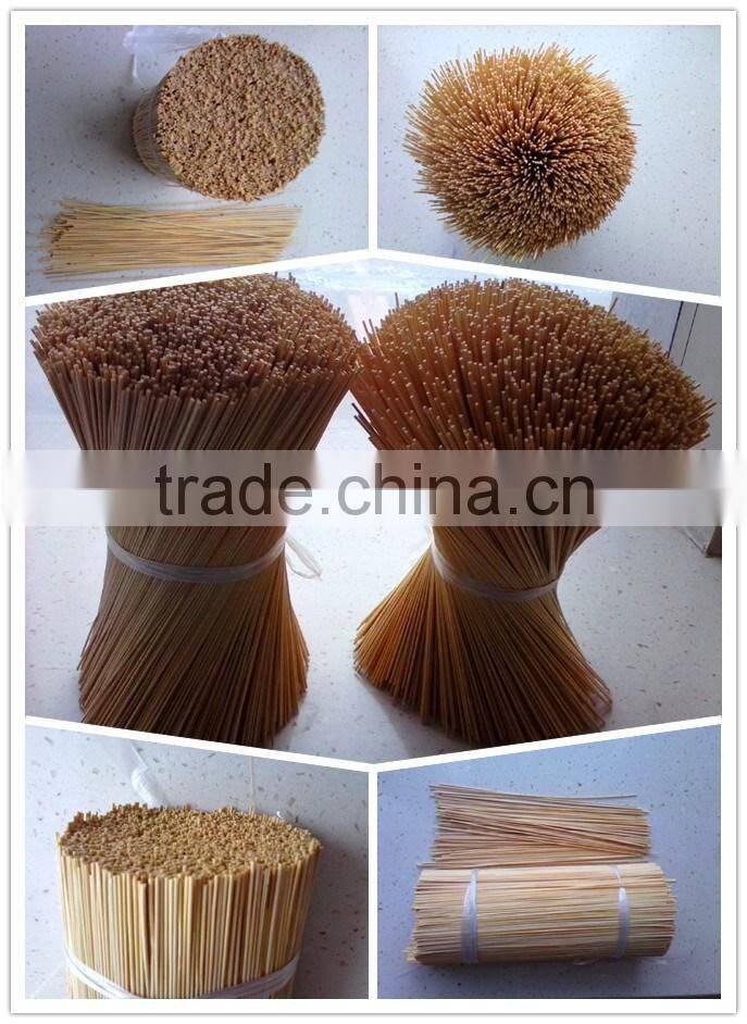 Round bamboo sticks for religious incense hot sell in India