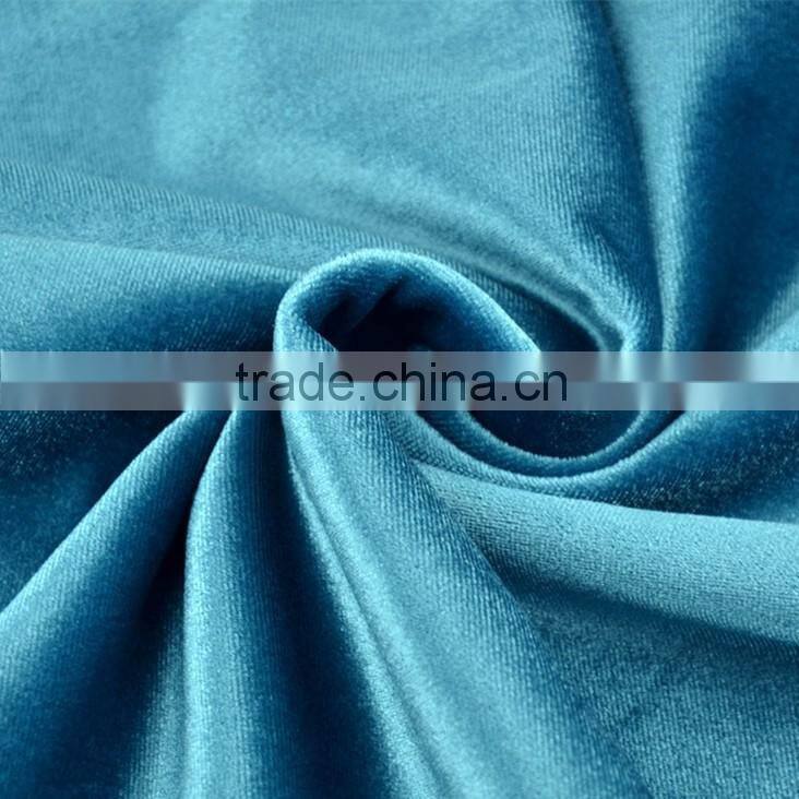 100% polyester China Maufacturer competitive fabric sofa velvet fabric spun velvet fabric
