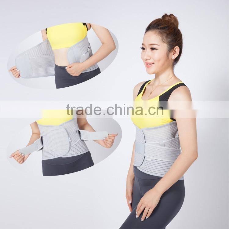Back pain strap elastic lumbar spine support brace back support belt