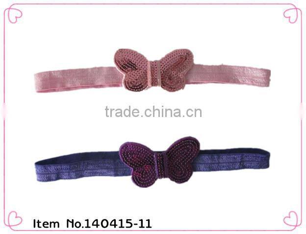 Glitter elastic headband,princess/princes crown headband,children accessories