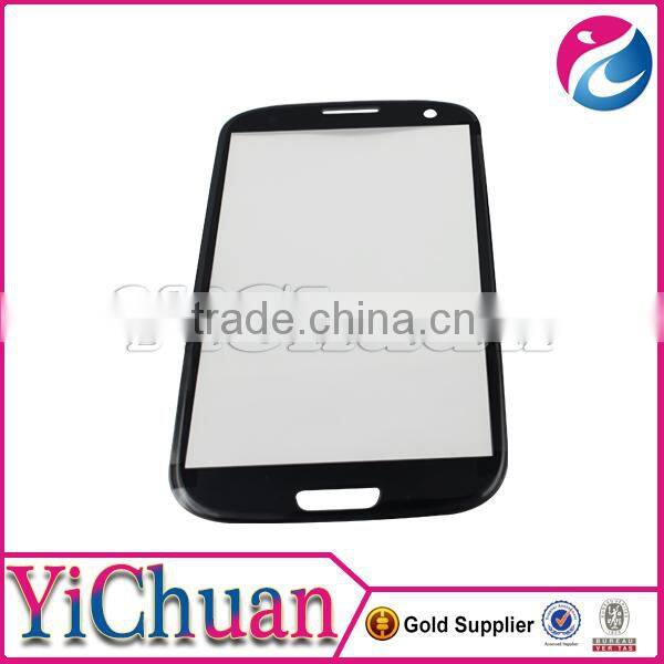 High quality for samsung s3 lcd glass, for samsung s3 glass len