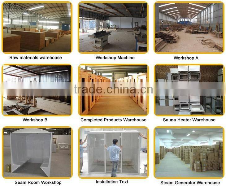 2-4 person Capacity and With Transom Windows,Computer Control Panel Feature sauna steam room