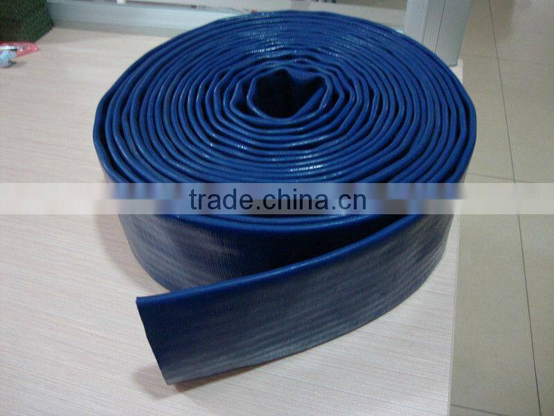 2016 New Agricultural flexible hose,Red PVC Lay Flat Hose 40MM