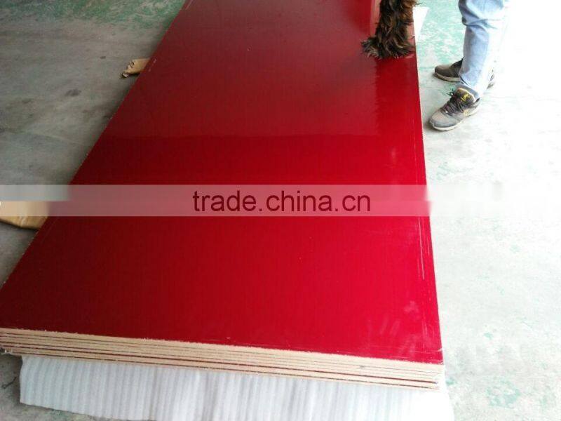 2016 new colors of acrylic plywood for bathroom cabinet