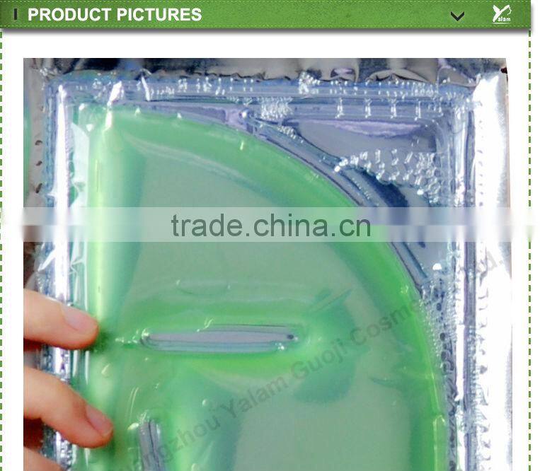 Crystal Cucumber Skin Care Face Mask for Whitening and Moisturizing Skin with OEM provided