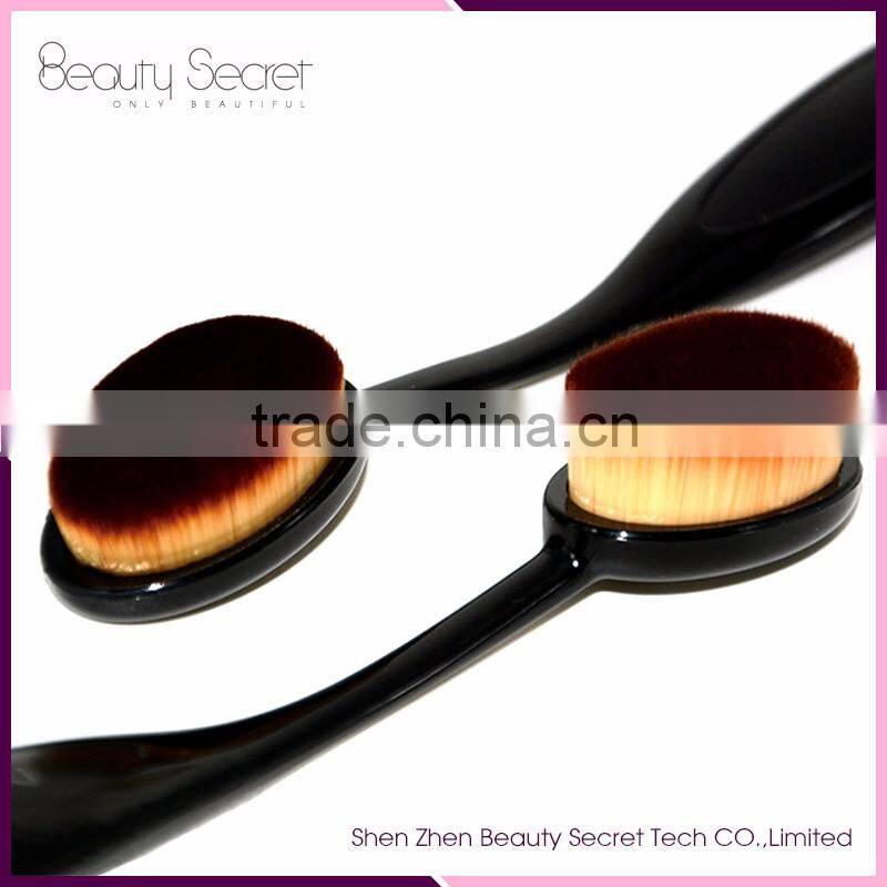 Private Cosmetic 10 Pcs Toothbrush Style Makeup Brush