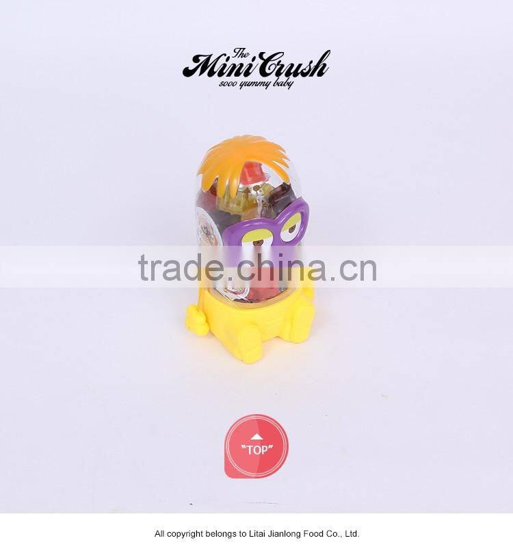 Mini crush brand factory online shopping Assorted Fruit Shaped jelly candy