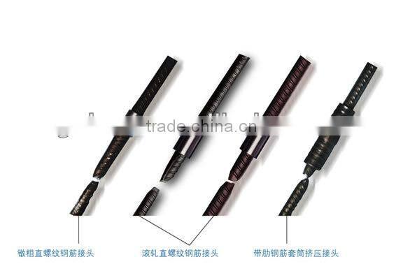 Factory Price!!!steel bar/rebar/carbon steel connecting sleeve, straight screw sleeve coupler connection/joint