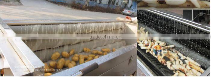 MSTP-1000 high efficiency sweet potato ginger peeler peeling machine