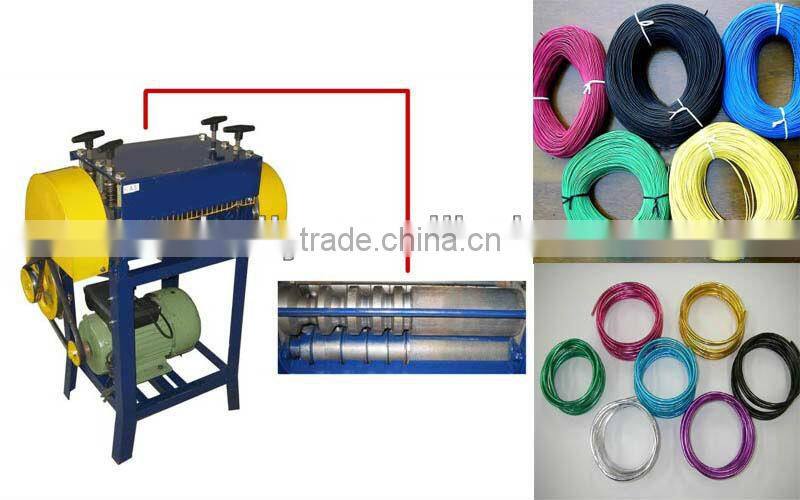 Wire stripping machine for cable manufacture equipment