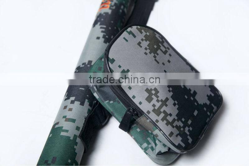 New arrival latest design durable fishing rod bag with a small bag fishing
