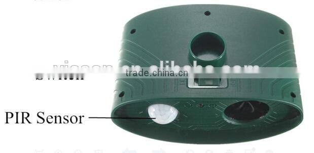 2015 Visson New X-pest product VS-3194 solar wild electric ultrasonic sound generater vehicles animal pest repeller