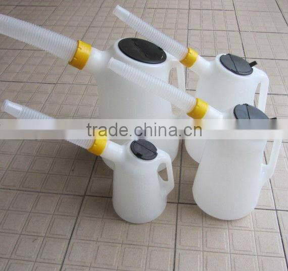 Singflo 1 2 3 5L plastic colored oil measuring jugs