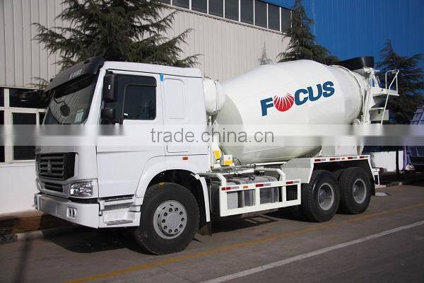Factory offered strong performance 12m3 ready mix concrete truck for sale