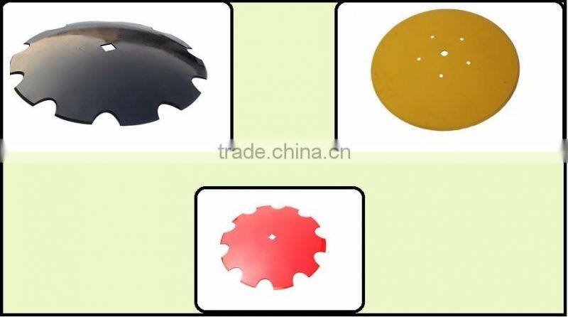 Boron Steel plain harrow farm disc for cultivater uses
