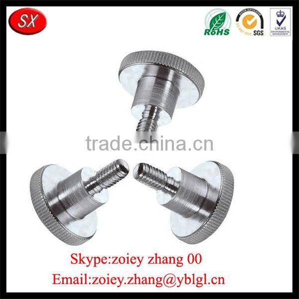 China Supplier Custom Nonstandard M3-M10 Flat Head Thumb Screws