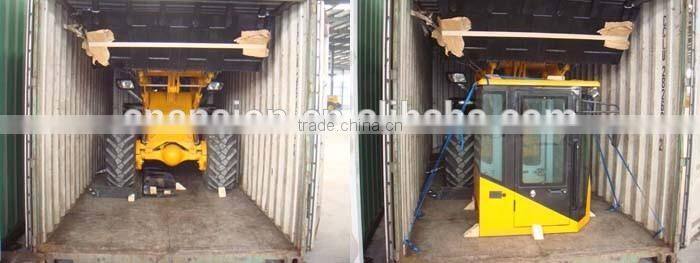 1.8TON Mini wheel loader AX928 with 55kW diesel engine