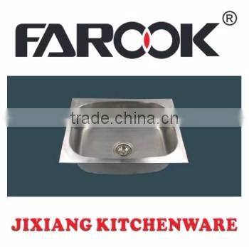 56*45cm Small single bowl stainless steel kitchen sink