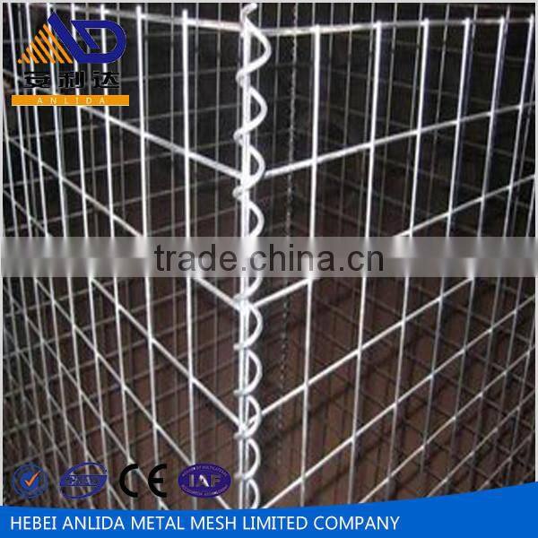 PVC coated stone cage gabion box