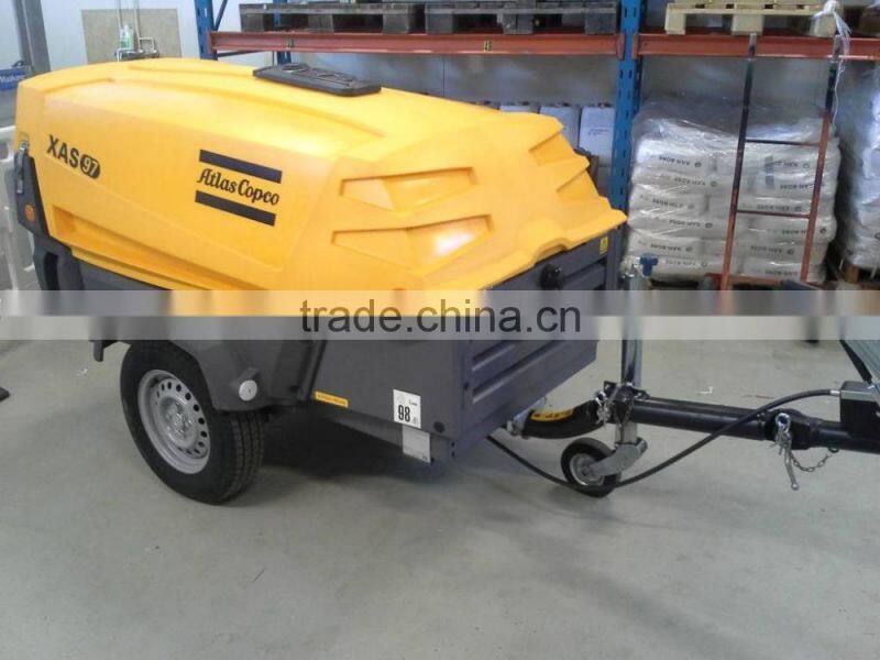 Portable Small Mobile Air Compressors - XAS97 - Atlas Copco Spare Parts - Price Air Compressor XAS97