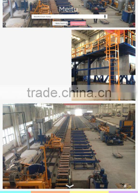 Aluminium profile stretcher machine