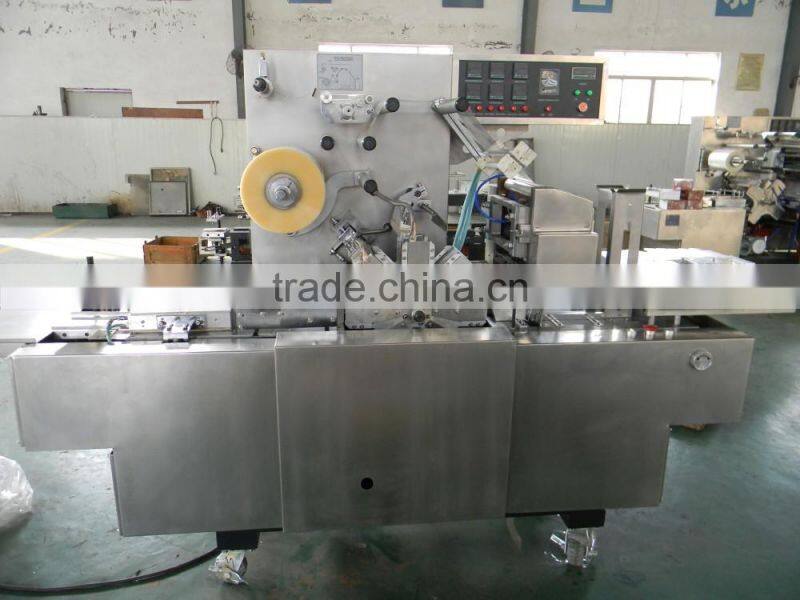 Model 2000A Cellophane overwrapping machine, perfume box cellophane wrapping machine