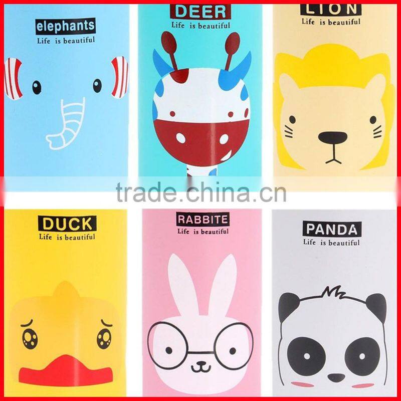 500ml Outdoor Sports Cute Cartoon Lovely Animals Water Bottle Cup Gift For Kids